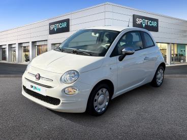 SPOTICAR Fiat 500 1.2 69 Ch Popstar Occasion - Citadine Essence Blanc - Chavelot - 1203933052_1