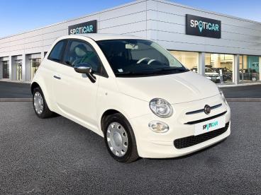 SPOTICAR Fiat 500 1.2 69 Ch Popstar Occasion - Citadine Essence Blanc - Chavelot - 1203933052_3
