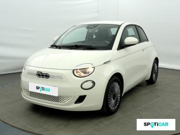 SPOTICAR Fiat 500 E 95ch My23 Occasion - Citadine Electrique Blanc - La Ravoire - 1203936805_1