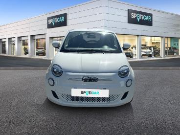 SPOTICAR Fiat 500 E 118 Ch Icone Occasion - Citadine Electrique Snow - Macon - 1203951912_2