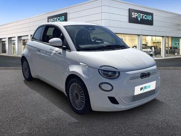 SPOTICAR Fiat 500 E 118 Ch Icone Occasion - Citadine Electrique Snow - Macon - 1203951912_3