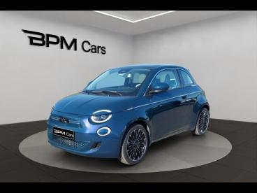 SPOTICAR Fiat 500 E 118ch La Prima My23 Occasion - Citadine Electrique Ocean Green Métal - Saint Doulchard - 1203960671_1