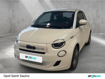 SPOTICAR Fiat 500 1.0 Firefly 65ch Hybrid Torino Occasion - Citadine Hybride Ice White Pastel - Saint-saulve - 1203960872_1