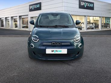 SPOTICAR Fiat 500 E 118ch Icone Plus Occasion - Citadine Electrique Ocean Green Métal - Orange - 1203961218_2