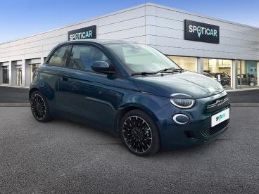 SPOTICAR Fiat 500 E 118ch Icone Plus Occasion - Citadine Electrique Ocean Green Métal - Orange - 1203961218_3