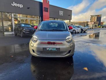 SPOTICAR Fiat 500 E 95ch (red) My23 Occasion - Citadine Electrique Mineral Grey Métal - Brive - 1203961935_1