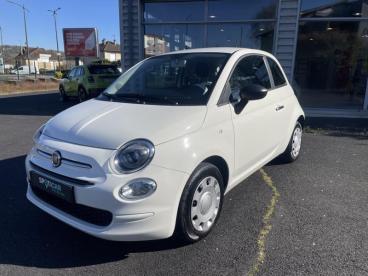 SPOTICAR Fiat 500 1.0 70ch Bsg S&s Occasion - Citadine Hybride Blanc - Brive - 1203961947_3