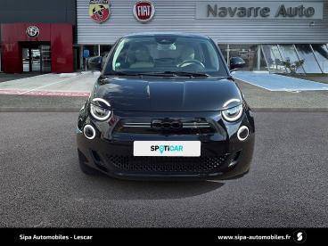 SPOTICAR Fiat 500 E 118 Ch La Prima By Bocelli Occasion - Citadine Electrique Noir - Lescar - 1203963298_2