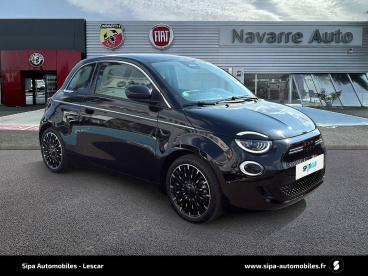 SPOTICAR Fiat 500 E 118 Ch La Prima By Bocelli Occasion - Citadine Electrique Noir - Lescar - 1203963298_3