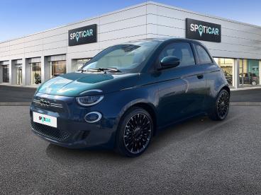 SPOTICAR Fiat 500 E 95ch Icone Plus (pack Magic Eye) Occasion - Citadine Electrique Ocean Green Métal - Anthy-sur-leman - 1203964662_1