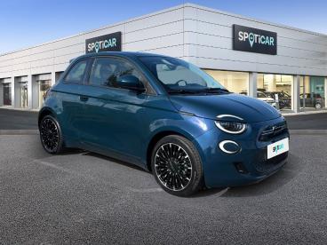 SPOTICAR Fiat 500 E 95ch Icone Plus (pack Magic Eye) Occasion - Citadine Electrique Ocean Green Métal - Anthy-sur-leman - 1203964662_3