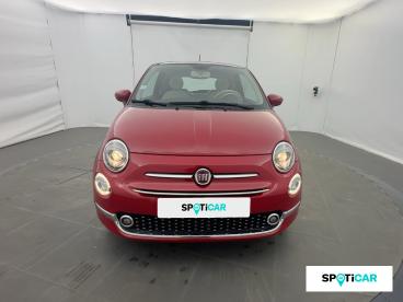 SPOTICAR Fiat 500 1.2 8v 69ch Lounge Occasion - Citadine Essence Pasodoble Red Pastel - Albertville - 1203965036_2
