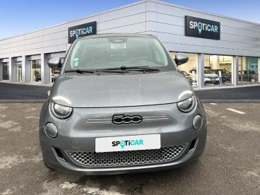 SPOTICAR Fiat 500 E 118 Ch Icone Plus Occasion - Citadine Electrique Gris - Saint-quentin - 1203965500_2