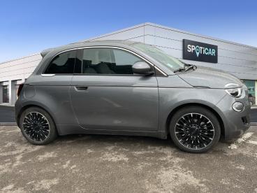 SPOTICAR Fiat 500 E 118 Ch Icone Plus Occasion - Citadine Electrique Gris - Saint-quentin - 1203965500_4