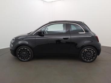 SPOTICAR Fiat 500 C E 95 Ch La Prima Occasion - Citadine Electrique Onyx Black - Venissieux - 1203968654_2