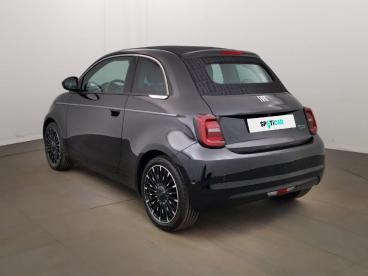 SPOTICAR Fiat 500 C E 95 Ch La Prima Occasion - Citadine Electrique Onyx Black - Venissieux - 1203968654_3