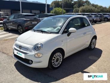 SPOTICAR Fiat 500 1.2 8v 69ch Lounge Occasion - Citadine Essence Bossa Nova White Pastel - Porto Vecchio - 1203971052_1