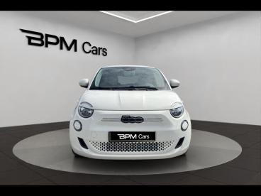 SPOTICAR Fiat 500 E 95ch Icone Occasion - Citadine Electrique Blanc - Reze - 1203971083_2