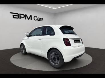 SPOTICAR Fiat 500 E 95ch Icone Occasion - Citadine Electrique Blanc - Reze - 1203971083_4