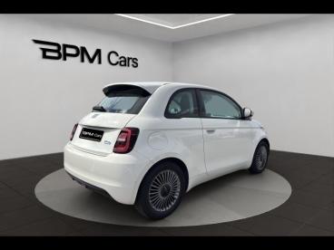 SPOTICAR Fiat 500 E 95ch Icone Occasion - Citadine Electrique Blanc - Reze - 1203971083_5