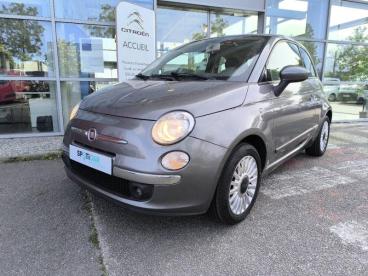 SPOTICAR Fiat 500 1.2 8v 69ch Lounge Occasion - Citadine Essence Coloris Métal Electroclash Grey - Ploemeur - 1203972616_2