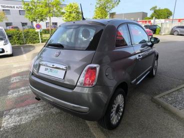 SPOTICAR Fiat 500 1.2 8v 69ch Lounge Occasion - Citadine Essence Coloris Métal Electroclash Grey - Ploemeur - 1203972616_5