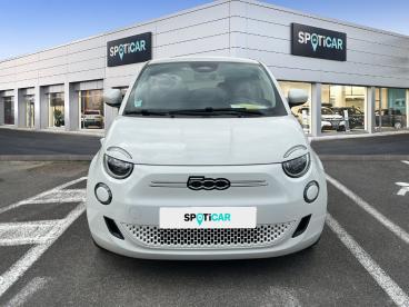 SPOTICAR Fiat 500 E 95 Ch Action Occasion - Citadine Electrique Blanc - Saint-quentin - 1203973331_2