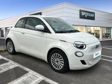 SPOTICAR Fiat 500 E 95 Ch Action Occasion - Citadine Electrique Blanc - Saint-quentin - 1203973331_3