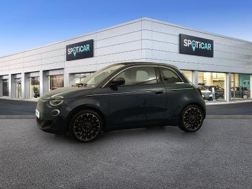 SPOTICAR Fiat 500 C E 118 Ch La Prima Occasion - Citadine Electrique Vert - Ennetieres-en-weppes - 1203974267_1