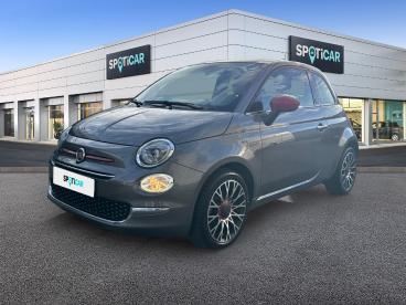 SPOTICAR Fiat 500 1.0 70 Ch Hybride Bsg S/s (red) Occasion - Citadine Hybride Gris - Epinal - 1203979647_1