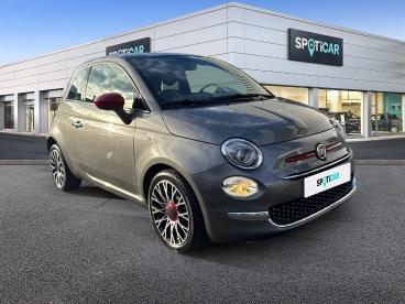 SPOTICAR Fiat 500 1.0 70 Ch Hybride Bsg S/s (red) Occasion - Citadine Hybride Gris - Epinal - 1203979647_3