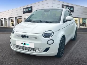 SPOTICAR Fiat 500 E 118ch Icone Plus (pack Style) Occasion - Citadine Electrique Blanc - Anthy-sur-leman - 1203980259_1