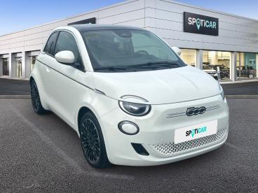 SPOTICAR Fiat 500 E 118ch Icone Plus (pack Style) Occasion - Citadine Electrique Blanc - Anthy-sur-leman - 1203980259_3