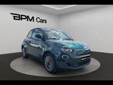 SPOTICAR Fiat 500 E 95ch Icone Occasion - Citadine Electrique Ocean Green Métal - Reze - 1203980488_3