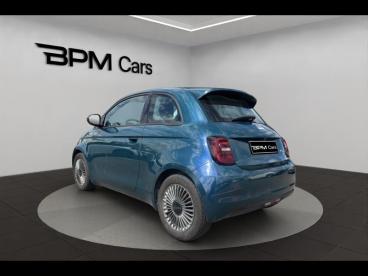 SPOTICAR Fiat 500 E 95ch Icone Occasion - Citadine Electrique Ocean Green Métal - Reze - 1203980488_4