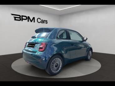 SPOTICAR Fiat 500 E 95ch Icone Occasion - Citadine Electrique Ocean Green Métal - Reze - 1203980488_5