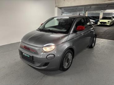 SPOTICAR Fiat 500 E 95ch (red) My23 Occasion - Citadine Electrique Mineral Grey Métal - Montlhery - 1203985008_1