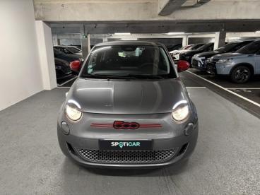 SPOTICAR Fiat 500 E 95ch (red) My23 Occasion - Citadine Electrique Mineral Grey Métal - Montlhery - 1203985008_2