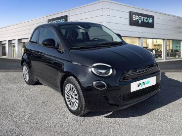 SPOTICAR Fiat 500 E 95ch Action Occasion - Citadine Electrique Onyx Black Pastel - Dunkerque - 1203986504_3