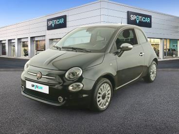 SPOTICAR Fiat 500 1.0 70 Ch Hybride Bsg S/s Occasion - Citadine Essence Noir - Villeneuve d'ascq - 1203992357_1