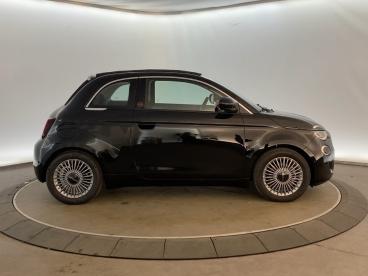 SPOTICAR Fiat 500 C E 118 Ch Nouvelle 500 Occasion - Citadine Electrique Onyx Black - Corbas - 1203992649_4