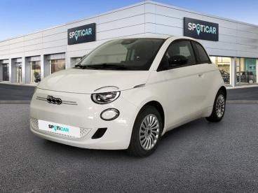 SPOTICAR Fiat 500 E 118ch (red) My25 Occasion - Citadine Electrique Ice White Pastel - Aix En Provence - 1203993199_1