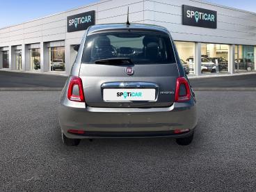 SPOTICAR Fiat 500 1.0 70ch Bsg S&s Occasion - Citadine Hybride Electroclash Grey Métal - Saint Thuriau - 1203993383_5