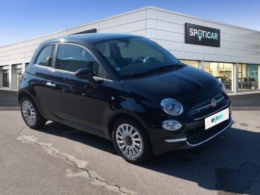 SPOTICAR Fiat 500 1.0 70 Ch Hybride Bsg S/s Lounge Occasion - Citadine Hybride Gris - Sainte Marguerite - 1203993737_3