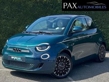 SPOTICAR Fiat 500 E 118ch La Prima My23 Occasion - Citadine Electrique Ocean Green Métal - Saint-cloud - 1203993980_1