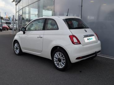 SPOTICAR Fiat 500 0.9 8v Twinair 105ch S&s Lounge Occasion - Citadine Essence Blanc - Morlaix Cedex - 1203995529_3