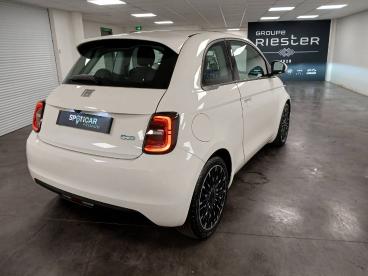 SPOTICAR Fiat 500 E 95 Ch Icone Occasion - Citadine Electrique Blanc - Mareuil Les Meaux - 1203996399_5