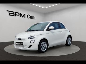SPOTICAR Fiat 500 E 95ch Action Occasion - Citadine Electrique Blanc - Laval - 1203997570_1