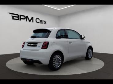 SPOTICAR Fiat 500 E 95ch Action Occasion - Citadine Electrique Blanc - Laval - 1203997570_5