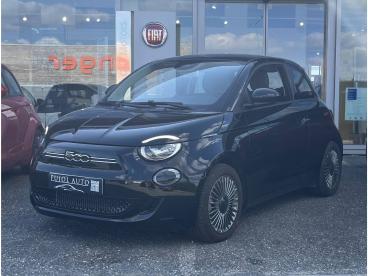 SPOTICAR Fiat 500 E 118 Ch Icone Occasion - Citadine Electrique Onyx Black - Boe - 1203998960_1